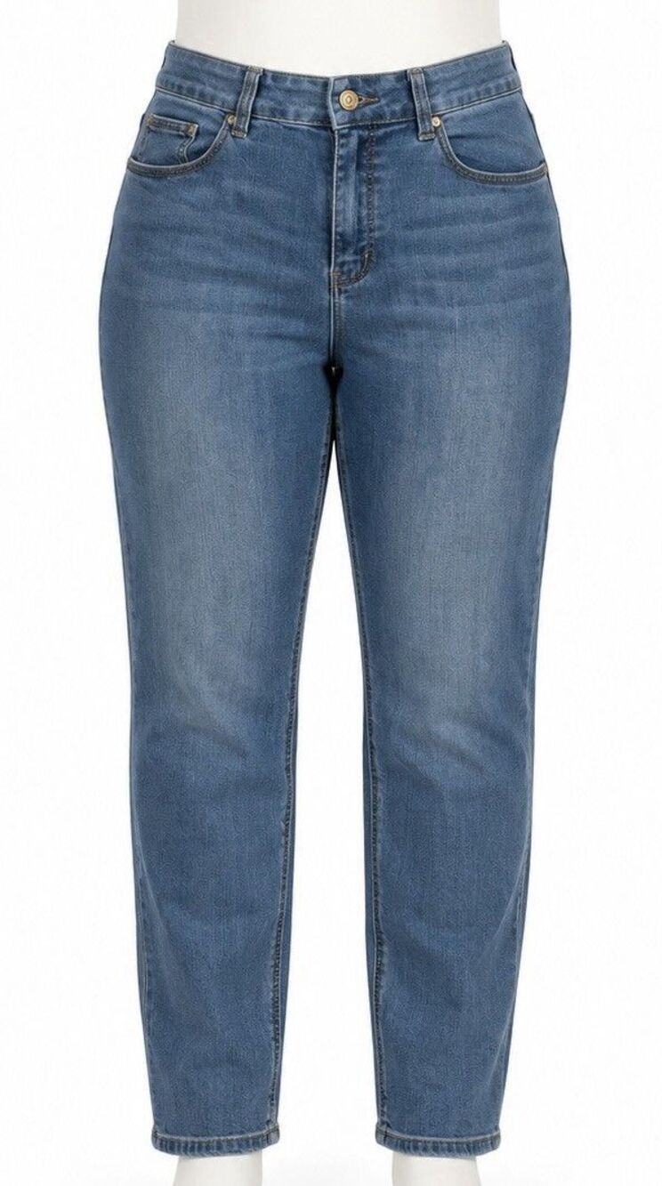 Seven7 Jeans Womens Size 14 Bundle of 3 Light Wash Stretch Straight Leg